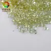 Gema cor Kiwi Verde Kiwi SQ3 * 3mm nanopedras 1406# gema sintética atacado