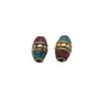 Cuentas de Cobre Nepalí Incrustadas Hechas a Mano Cuentas Pequeñas Pulsera DIY Cuentas Espaciadoras Cuentas de Barril Estilo Étnico Pulsera Llavero Accesorios Cuentas