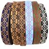 Suministro directo de fábrica 38 mm de grosor cinta jacquard de poliéster correa para bolsa correa de hombro portátil accesorios decorativos para ropa zapatos y sombreros