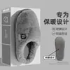 Pantuflas de Algodón para Hombre Invierno 2025 Nuevas para Interior Hogar Suela Gruesa Para Exteriores Cálidas Pantuflas de Algodón Peludo para Hombre Venta al por Mayor
