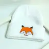 Chapéu de Lã Infantil Europeu e Americano Novo Outono e Inverno Desenho Animado Meninas Gorro de Tricô Bebê Orelha Enrolada Proteção Orelha Chapéu Quente