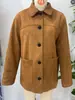 Chaqueta Abrigo Casual de Moda Tendencia para Mujer Estilo Europeo y Americano Otoño 2025 Cuero Gamuza En Stock Transfronterizo