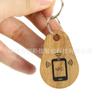 Tarjeta de madera ecológica personalizada, tarjeta NFC, tarjeta con chip RFID, tarjeta de control de acceso para hotel, llavero Ntag213, personalización de tarjeta