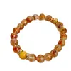 Pulsera de Ojo de Tigre con Cuentas de Cristal Torre Amarilla para Mujer, Pulsera de Nicho de Lujo Ligero, Joyería de Mano de Cristal de Moda Elegante para Celebridades de Internet
