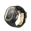 Anti-Riscos Adequado para Case Protetor Apple Watch iWatch Ultra3 Liberação Rápida Case Transparente 49mm Case Modificado