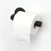 Soporte de tubo de hierro, soporte de papel higiénico industrial, soporte para rollo de papel higiénico para baño, soporte de papel higiénico resistente para montaje en pared, soporte para rollo de papel higiénico