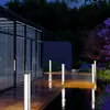 Lámpara de césped LED Shun Xin, lámpara solar minimalista para paisaje, impermeable para exteriores, villa residencial, césped