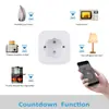 Enchufe Inteligente de Graffiti Europeo, Británico y Americano Wifi Temporizador Voz Control Remoto Alexa App Móvil Transfronteriza