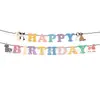 Conjunto de Pratos de Papel para Festa de Aniversário de Cachorro de Desenho Animado Transfronteiriço Decoração de Mesa Suprimentos