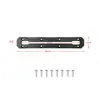 Soporte de Riel para Remo de Canoa Soporte para Caña de Pescar Accesorios para Bote Inflable Bote de Pesca Kayak