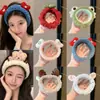 Diadema de felpa de dibujos animados linda, unisex, para otoño e invierno, impermeable y antideslizante, adecuada para lavarse la cara, nuevo estilo 2026 accesorio para el cabello