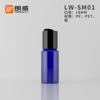 15ml ombro redondo Qiuqiu cap garrafa de material de embalagem de cosméticos garrafa de tampa de imprensa PET sub-garrafa de plástico Qiuqiu garrafa de tampa