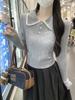 Foto Real de Otoño e Invierno 2025 Estilo Coreano Dulce Reductor de Cintura Reductor de Edad Cuello de Muñeca 6 Prendas de Punto de Lana Top Básico para Mujer