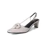 Sandalias de Verano Estilo Francés para Niña con Flor de Camelia de Una Sola Tira con Tapa Delantera y Talón Grueso Zapatos Retro Estilo Nacional con Tacón Cuadrado para Mujer