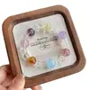 Pulsera de Cristal Multi-Tesoro Natural Amatista Fantasma Verde Aguamarina Pulsera de Cristal Blanco Pulsera de Alta Gama para Mujer Regalo