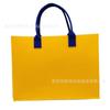 Bolsa Tote de Feltro, Grande Capacidade, Brinde Corporativo, Bolsa de Compras para o Dia a Dia, Lembrança, Bolsa Tote Moderna, Pode Ser Impressa com Logo