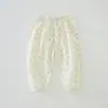 Pantalones de Verano Anti-mosquitos para Niños Pantalones Sueltos de Algodón para Bebés Pantalones con Lazo en el Tobillo para Bebé Categoría A Pantalones Casuales para Niños y Niñas