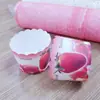 Outlet de Fábrica Produção Forminhas de Bolo Resistentes a Altas Temperaturas à Prova de Óleo Mafen Cup Copo Pequeno Feito à Máquina Cartão Branco Redondo Papel Manteiga