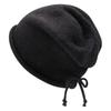 Chapéu Feminino Outono e Inverno Chapéu Frio Mostra Rosto Cabeça Pequena Grande Wai Rosto Liso Chapéu de Pompom Chapéu Lua 2023 Novo Estilo Chapéu Baotou