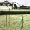 Arco de flores en forma de rosa de Clematis, enrejado trepador, poste de soporte para plantas verdes trepadoras, enrejado para uvas para patio exterior