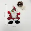 Adorno Colgante de Tela de Papá Noel, Decoración de Escena Festiva, Adorno Colgante para Árbol de Navidad, Colgante de Decoración Navideña