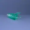 Cable de Red Cat 5E RJ45 Conector de Cristal PC Funda Protectora Transparente Sin Inyección Tipo Garra de 6.5mm