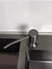 Fregadero de Cocina Gris Pistola Agujero Pequeño Dispensador de Detergente Agujero de 20 mm Dispensador de Jabón de Acero Inoxidable Tubo de Extensión Tapón de Presión