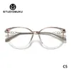 Mukoo Gafas Marcos de Gafas Transparentes de Colores Dulces Edición Limitada Marcos de Mariposa Minimalistas Versátiles para Hombres y Mujeres