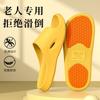 Sandalias de Verano para Hombre Mayor Sandalias de Interior y Exterior Baño Ducharse Sandalias Frescas para Mujer Mujeres Embarazadas Zapatos Planos PVC Resistente al Desgaste Agarre Fuerte