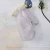 Luvas de Lavar Louça Longas de Fio Prata para Limpeza de Tarefas da Cozinha, Lavar Pratos e Panelas, Pano de Lavar Louça, Essencial de Inverno para Lavar Louça