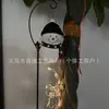 Chegada de Natal Boneco de Neve Luz de Estaca Mágica para Jardim Luz de Encaixe no Solo para Jardim Boneco de Neve