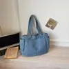 Bolso Tote de Mezclilla para Mujer 2026 Otoño Nuevo Llegada Gran Capacidad Bolsa para el Trabajo Retro de un Solo Hombro Estudiante Bolsa para Clase
