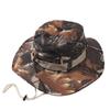 Gorro Camuflado Chapéu de Malha para Exterior Aba Larga Quebra-Sol Chapéu de Pescador Americano Casual Respirável Chapéu de Sol Chapéu de Pesca Chapéu Balde Selva