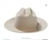 Sombreros de Caballero de Lana Best-Sellers de Amazon Transfronterizos para Hombres y Mujeres, Sombreros de Vaquero con Joroba de Fieltro de Lana, Sombreros de Caballero