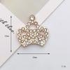 Série Coroa Letra Pérola Coroa diy Capa de Celular Beleza Feito à Mão Material Diamante Bolsa Acessórios de Joia Strass