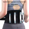 Cinturón Elástico Personalizado de 4 Soportes para la Cintura - Faja Lumbar Transpirable para Gimnasio y Levantamiento de Pesas