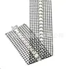 Tiras de Perlas de Fila Única y Doble con Pedrería de Red de 5 mm de Venta Caliente para Ropa, Zapatos, Bolsos, Encaje DIY, Sombreros, Vestidos y Accesorios