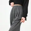 Pantalones Rectos Adelgazantes de Cintura Alta para Mujer, Nuevo Estilo Primavera/Otoño 2026, Estilo Relajado, Pantalones de Pierna Ancha Petite