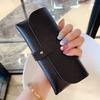 Estuche simple para gafas clutch suave estilo coreano estudiante personalidad creativa portátil fresco bolsa de almacenamiento para gafas