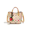 Bolsa estilosa com estampa 2026 para celular transfronteiriço para mulheres, bolsa transversal, bolsa de ombro, bolsa pequena com toque versátil e de alta qualidade