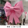 Eva Lazo Gigante Decoración de Centro Comercial para Compras Escena Popular de Cumpleaños Lazo Rosa Gigante Accesorios Terminados