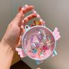 Presente Dia das Crianças Conjunto de Colar de Joias para Menina Pequena Caixa Presente de Aniversário para Bebê Acessórios de Princesa 3-7 Joias