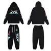 Sudadera con capucha holgada para hombre Hellstar Transfronteriza Alta Calidad Retro Americano High Street Traje NFC
