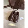 Em estoque, envia imediatamente! Chinelos Birkenstock redondos com salto oculto e pelúcia, fecho de fivela para pessoa preguiçosa, pantufas de algodão quentes para uso externo com forro de fleece