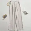 Pantalones Rectos de Cintura Alta para Mujer 2026, Pantalones Casuales Versátiles de Color Sólido, Pantalones de Traje Elegantes y Simples para Mujer, Versátiles