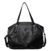 Bolsa Tote Grande Capacidade Transfronteiriça Feminina Nova Moda 2024 Bolsa de Ombro Retro Simples Casual Bolsa Transversal para Mulheres