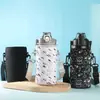 Nova Tampa Criativa Grande para Caneca de Chaleira de Água, Tampa de Isolamento Térmico, Tampa de Base de Copo Portátil de Neoprene, Tampa de Copo Transversal de Material de Mergulho