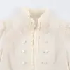 Comercio exterior transfronterizo ropa de mujer estilo europeo y americano ZA AliExpress superventas blazer corto de doble botonadura decorativo en capas
