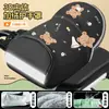 Capa de Guidão para Veículo Elétrico Inverno Mais Veludo Quente Grossa Impermeável Luvas de Motocicleta à Prova de Vento Todas as Estações Capas de Mão Protetoras Universais
