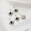 Accesorios colgantes de piedra de girasol y ojo de gato transfronterizos europeos y americanos exquisitos, accesorios para collares DIY hechos a mano, pendientes sencillos